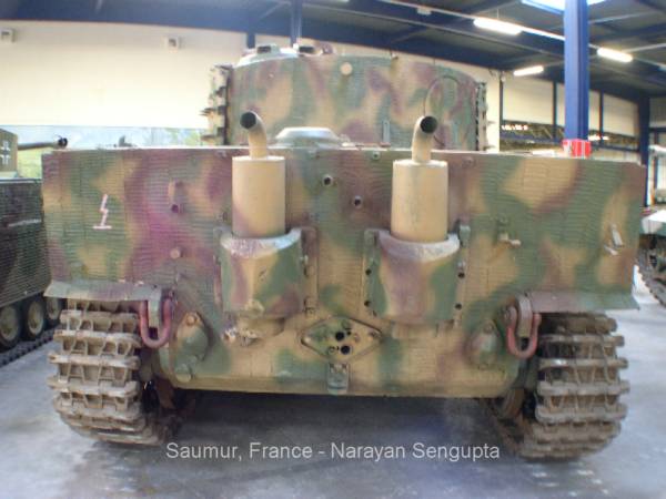 Tiger Tank, King Tiger Tank, Saumur